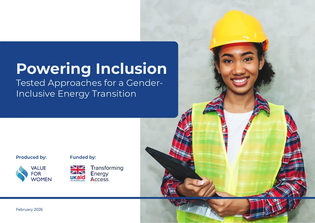 Powering Inclusion: Tested Approaches for a Gender-Inclusive Energy Transition