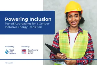Powering Inclusion: Tested Approaches for a Gender-Inclusive Energy Transition