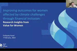 Value for Women Presents Insights at FinEquity Annual Member Meeting 2023